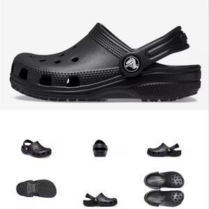 CROCS Kids Shoes in Black